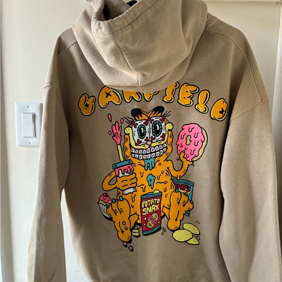 Garfield Boys Hoodie Size 14 - Picture 3 of 3